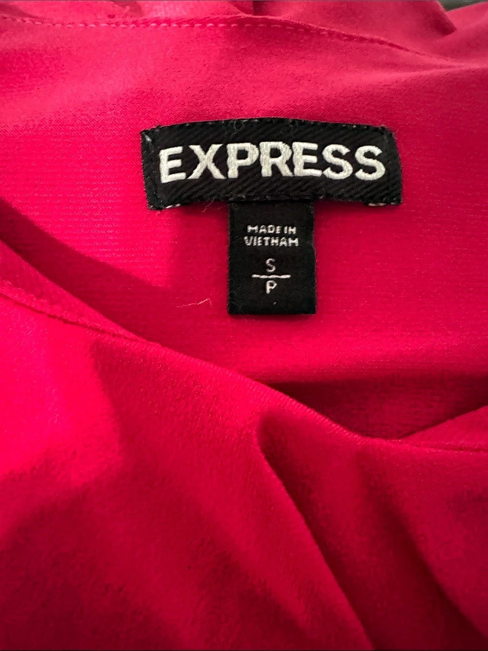 EXPRESS Ruffle Camisole in Pink Small - Picture 3 of 7